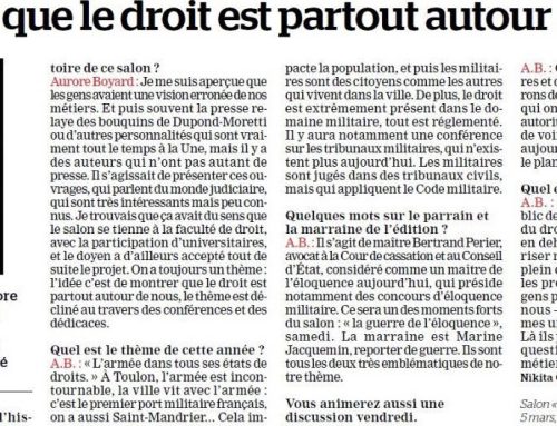 Montrer que le droit est partout autour de nous